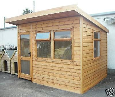 14' x 8' Insulated Garden Office Delivered & Erected