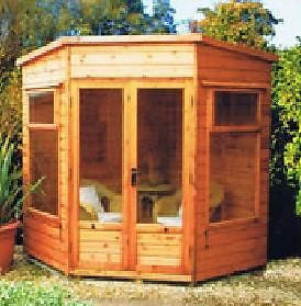 6'8 x 6'8 Nordic Summerhouse in Deal Delivered & Erected