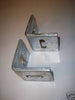 2 x  50mm Galvanised angle cleats