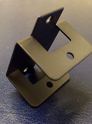 2 xTrellis clip 32 mm bracket fence panel brown fixing