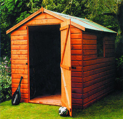 The Malvern Collection Bewdley Apex garden shed delivered ,and installed at extra cost.