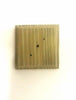 Finial base for 4" fence posts, decking, treated wood