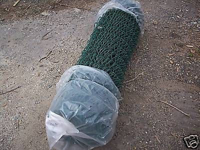 1.2 m x 1 m green chain-link mesh garden dog fencing