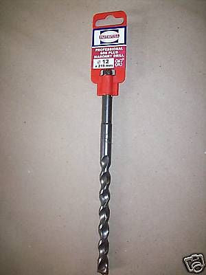 12mm SDS-PLUS Hammer Drill Bit 210mm long