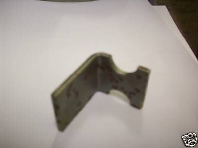 Drop bolt holder to weld 55mm x 45mm x 5mm  self colour