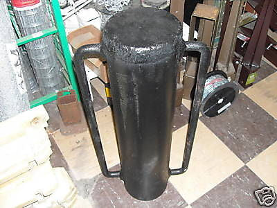 Post pile driver thumper banger tube bumper 6" (150mm)