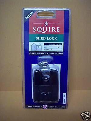 Squires Extra Security Closed Shackle Padlock 37CS