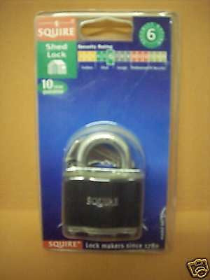 Top Quality Squire Padlock, steel protective cover 37