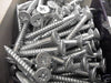 100 x 12 x 2 "  Hardened Zinc CSK pozi wood screws