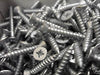 200 x 10 x 1 1/4 "  Hard Zinc CSK pozi wood screws