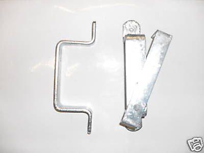 galvanised slip rail bracket 100 mm x 50 mm barn door