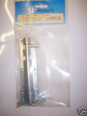 6" tower bolt - E/GALV