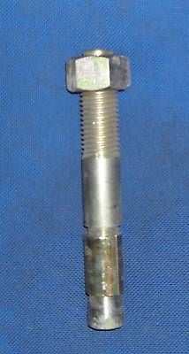 One throughbolt M25 x 180 mm BZP concrete fixing anchor