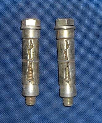 2 shield anchors 20 mm x 100 mm 12 mm thread fixings