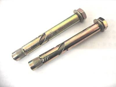 x2 10 mm x 75 mm Sleeve Anchors bolts fixings concrete