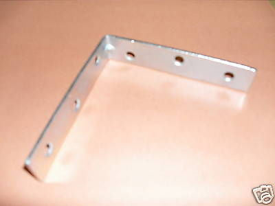 100mm  corner brace bright steel bracket plate