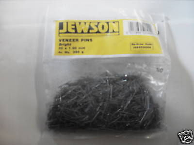 Jewson 20mm Bright Vaneer Pins 250gm bag panel pin