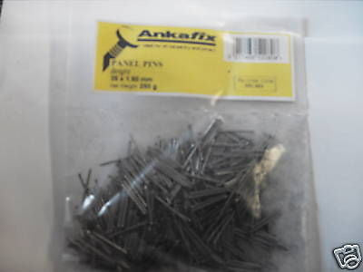 Ankafix 25 x 1.60mm Bright Panel Pins 250gm bag