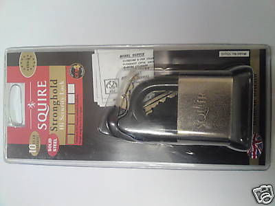 Squire CEN 4 Stronghold Hi Security Padlock Lock SS50S