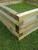 LARGE VERSATILE WOOD GARDEN POND / RAISED BED / PLANTER