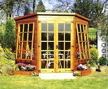 7'8x7'8 Cedar Nordic Summerhouse Delivered & Erected