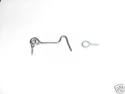 2" Cabin hook and eye wire type hutch shed