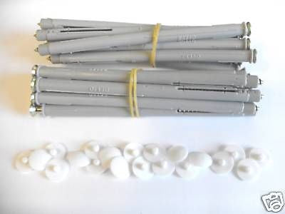 20X 8mm x 140mm Window Anchors Frame Fixing Screws