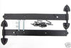 24" Black Heavy Reversible Hinges Fittings Included