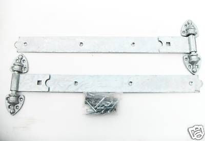 24" Galv Heavy Reversible Hinges Fittings Included