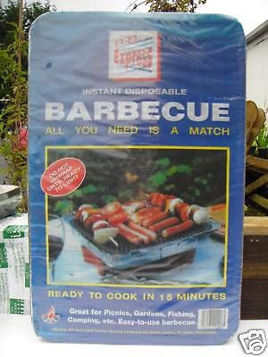 Instant Disposable Grill BBQ Barbeque Barbecue Camping