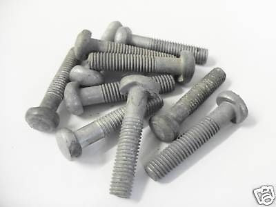 STEEL PALISADE M8 Saddlehead Bolts for 'D' Section. 10X
