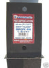 90mm x 90mm Swiftclamp drive in post support Brown