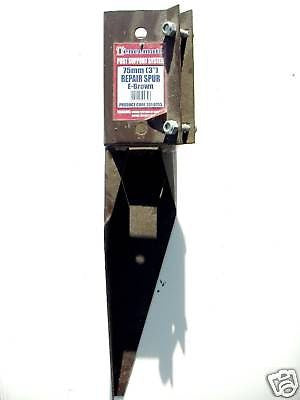 Fencemate  3"x 3" repair spike/spur brown
