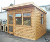 12' x 8' Insulated Garden Office Delivered & Erected