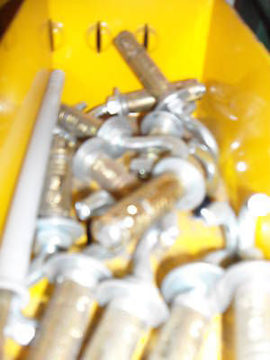 Eye bolt shield anchor drill size14mm.Bolt diameter8mm