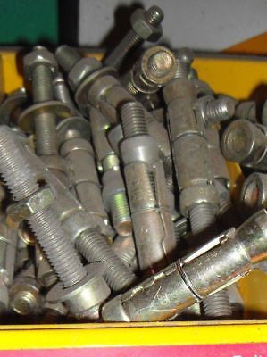 Projecting bolt 10 x 16 x 70mm anchor fixings concrete