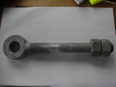 Adjustable Gate Eyes with 2 Nuts 200mm x 25mm