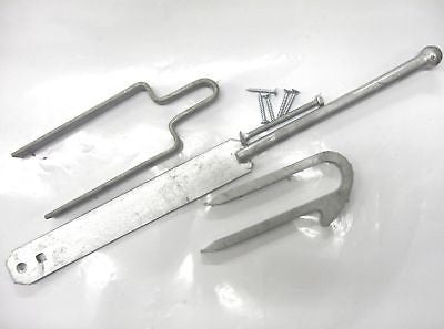 Spring fastener set gate catch latch 5 bar field gate – Gwyn Jones