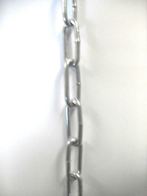 19 X 2.5 mm Zinc plated Chain sold by the metre
