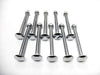 M6 x 75 cup square bolt with nut zinc plated