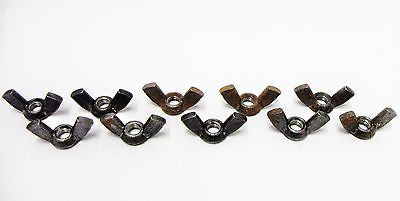 10 number M6 self colour wing nuts
