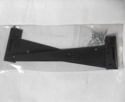 One pair Black 10" plain tee hinges T hinge  gate shed