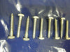 Hex head 8 mm x  50 mm coachscrew bright zinc plated