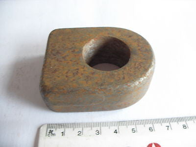 Self colour gate eye to weld flat base 25 mm