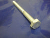 Hex head 10 mm x  125 mm coachscrew bright zinc plated