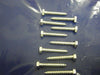 Hex head 1/4 x 2 inch coachscrew bright zinc plated