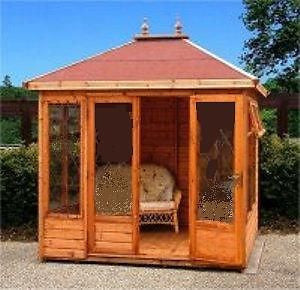 10' x 8' Tudor Summerhouse Delivered & Erected Free