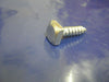 Square head quarter x one inch coachscrew bright zinc