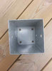 101 mm bolt down fence post support galvanised for 100 x 100mm post 4" x 4"