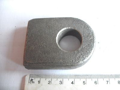Self colour gate eye to weld flat base 20 mm
